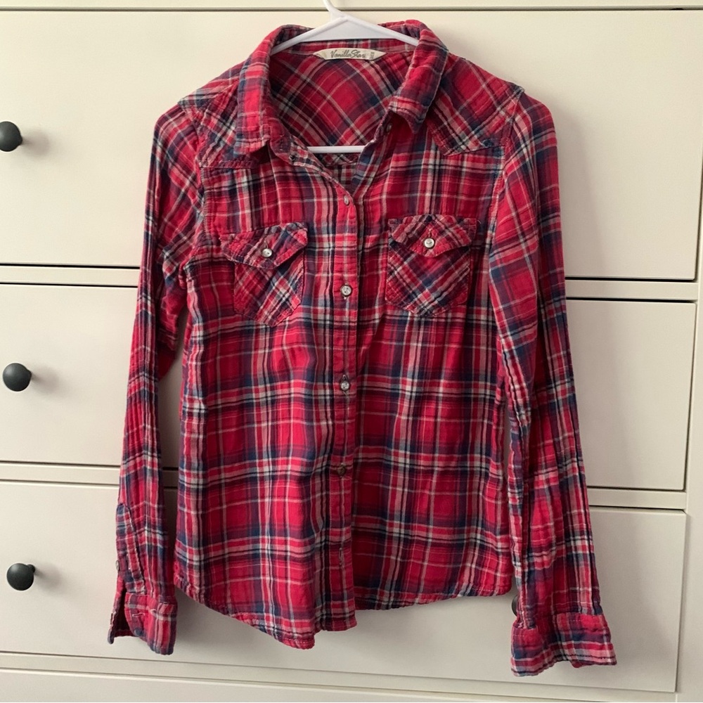 Plaid Button Up Flannel